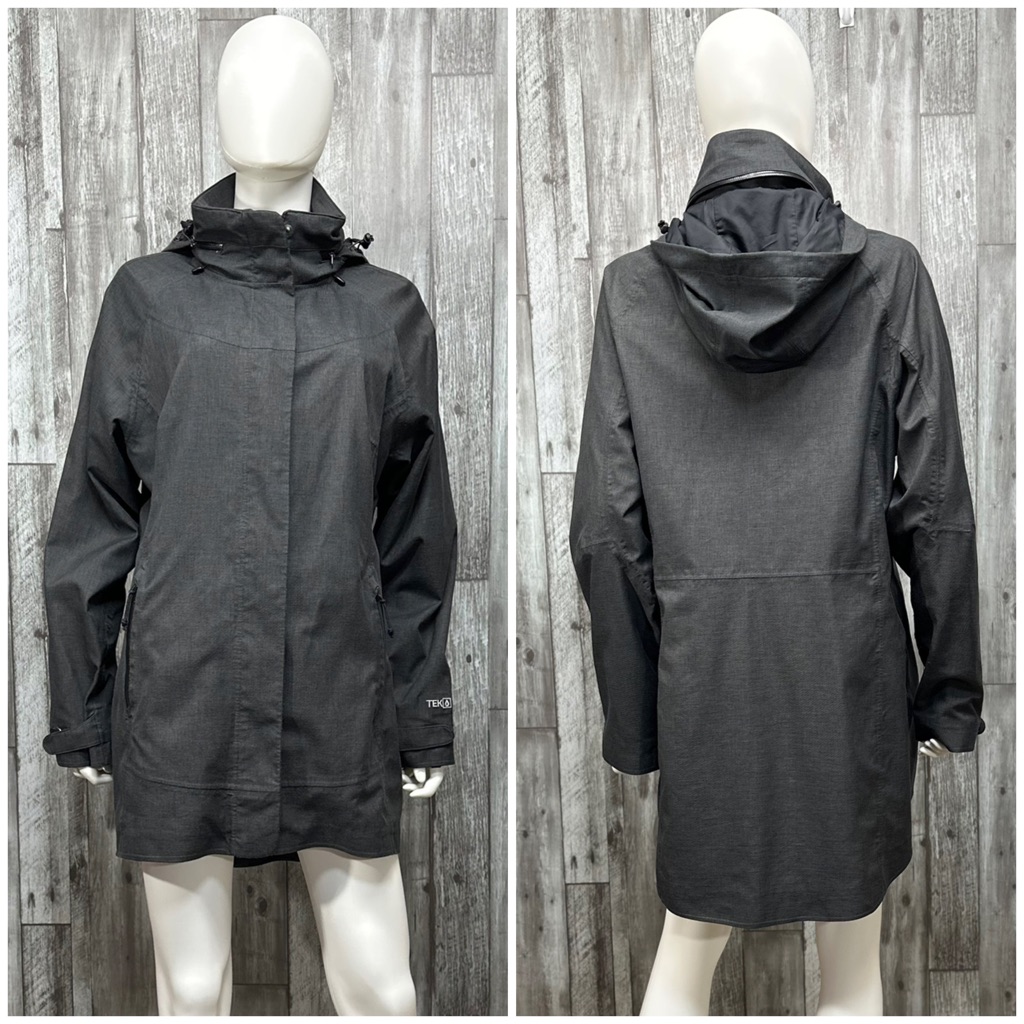 L.L. Bean All Season Parka Primaloft Tek Charcoal Jacket